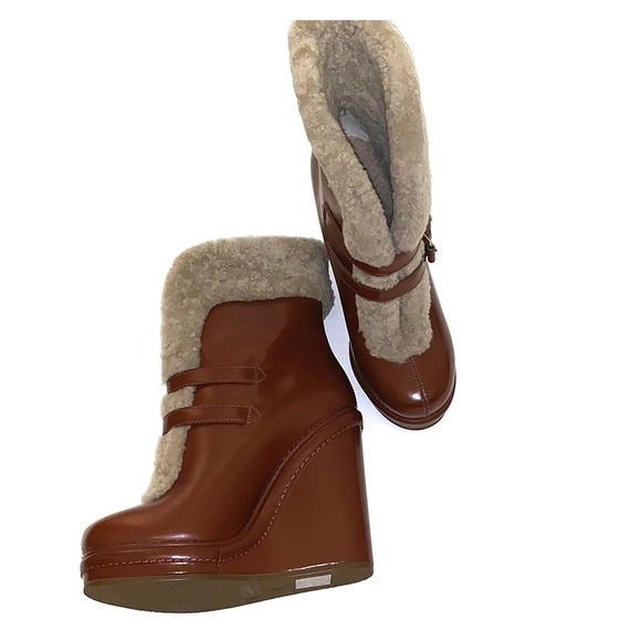 Marc By Marc Jacobs Shoes - Marc by Marc Jacobs Faux Fur wedge boot Marc By Marc Jacobs Shoes - Marc by Marc Jacobs Faux Fur wedge boot